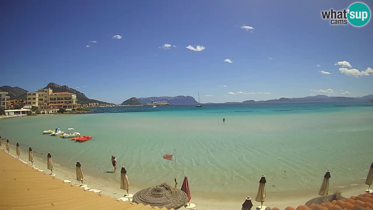 Web kamera Terza Spiaggia Golfo Aranci – Pogled uživo na plažu