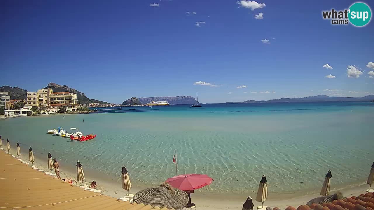 Webcam Terza Spiaggia Golfo Aranci – Vista mare in diretta