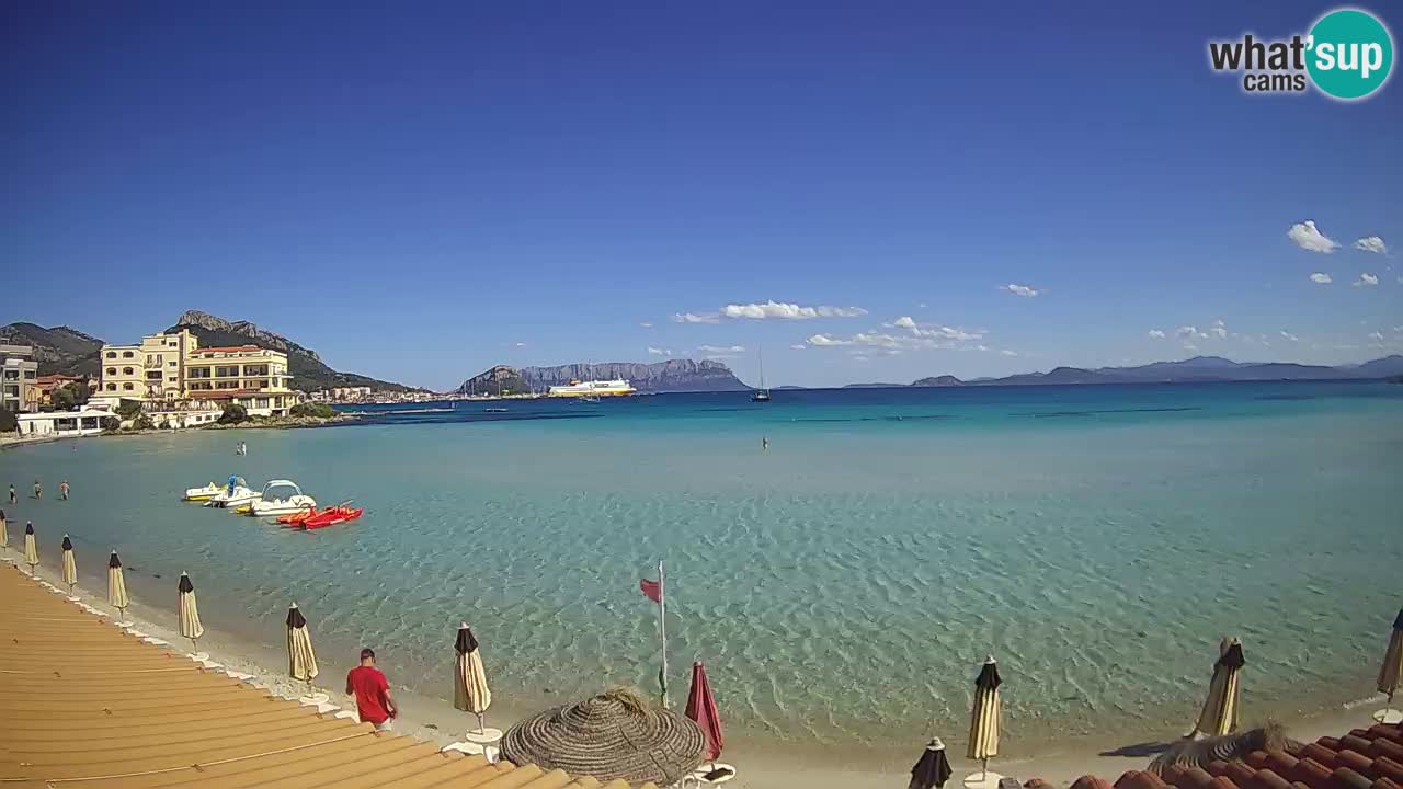 Webcam Terza Spiaggia Golfo Aranci – Vista mare in diretta