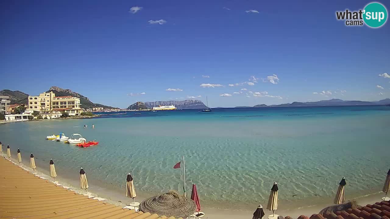Web kamera Terza Spiaggia Golfo Aranci – Pogled uživo na plažu