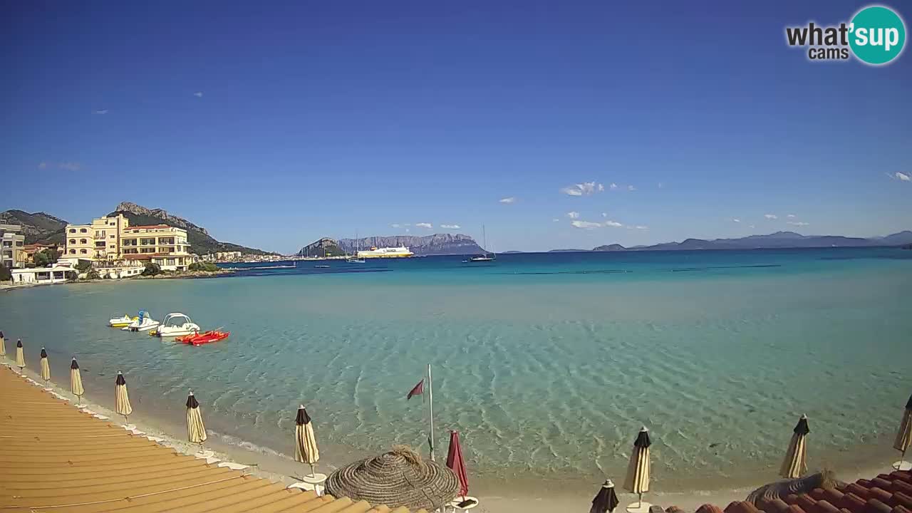 Webcam Terza Spiaggia Golfo Aranci – Vista en directo de la playa
