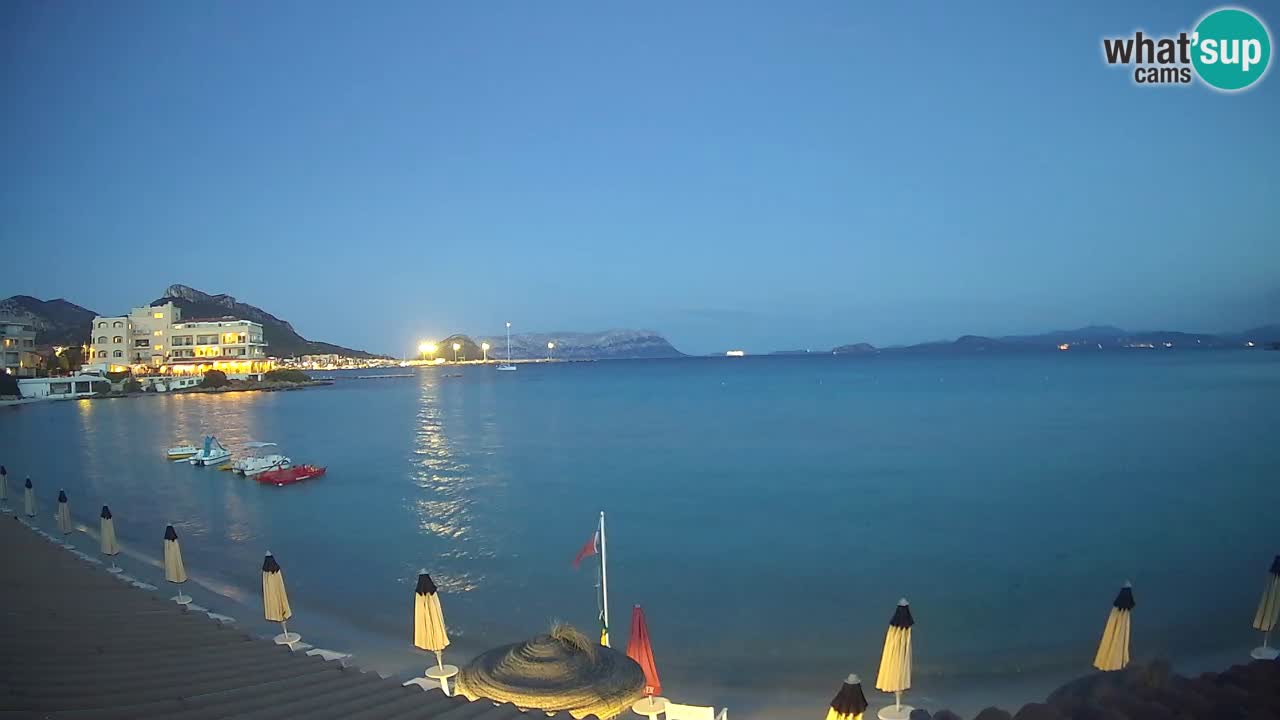 Webcam Terza Spiaggia Golfo Aranci – Vista en directo de la playa