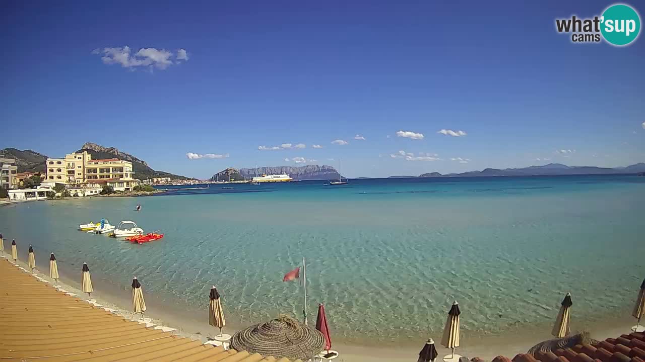 Webcam Terza Spiaggia Golfo Aranci – Vista en directo de la playa