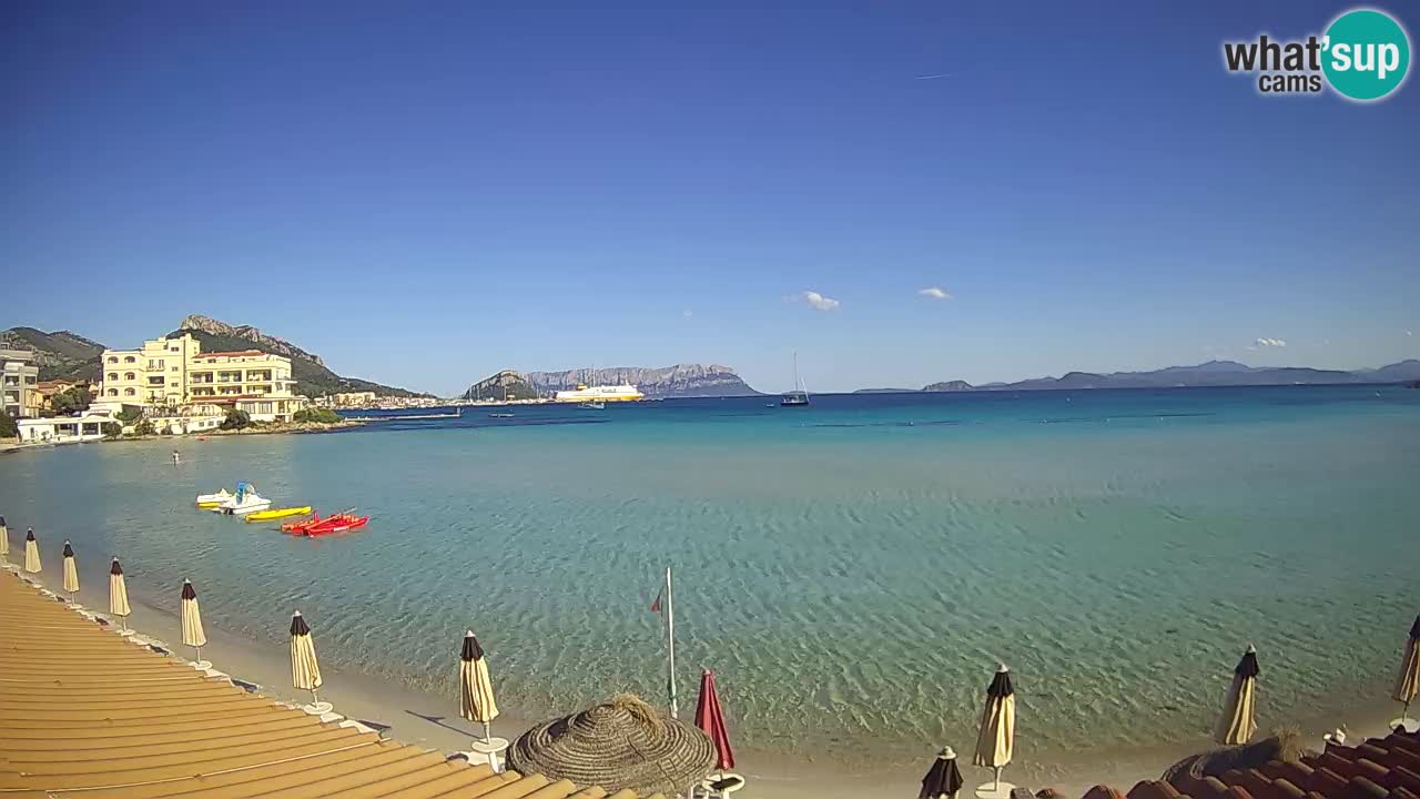 Web kamera Terza Spiaggia Golfo Aranci – Pogled uživo na plažu