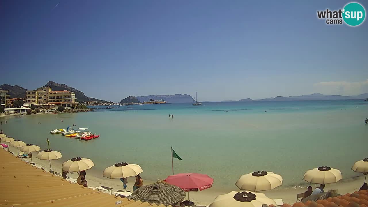 Webcam Terza Spiaggia Golfo Aranci – Vista mare in diretta