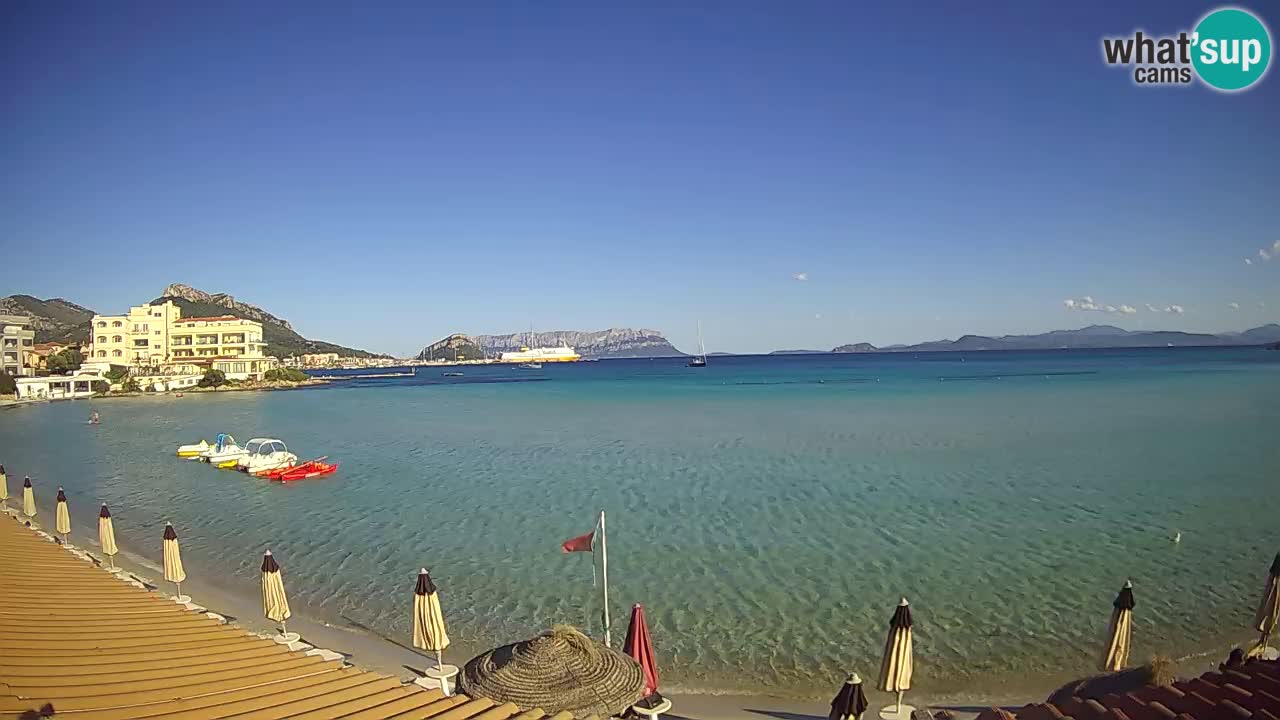 Webcam Terza Spiaggia Golfo Aranci – Vista en directo de la playa