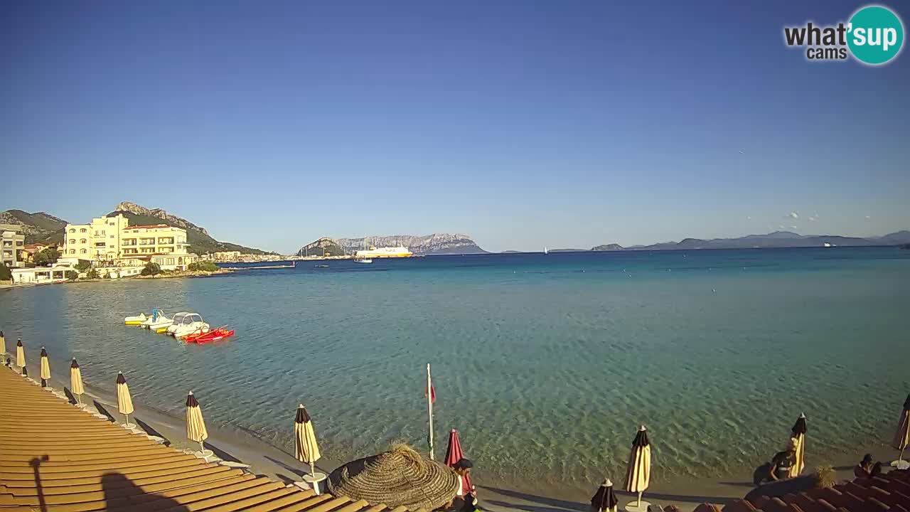 Webcam Terza Spiaggia Golfo Aranci – Vista mare in diretta