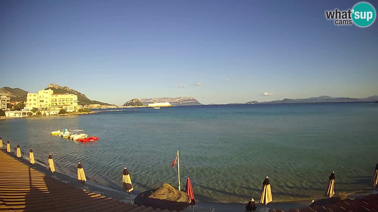Webcam Terza Spiaggia Golfo Aranci – Vista mare in diretta