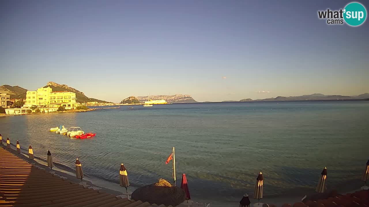 Webcam Terza Spiaggia Golfo Aranci – Vista en directo de la playa