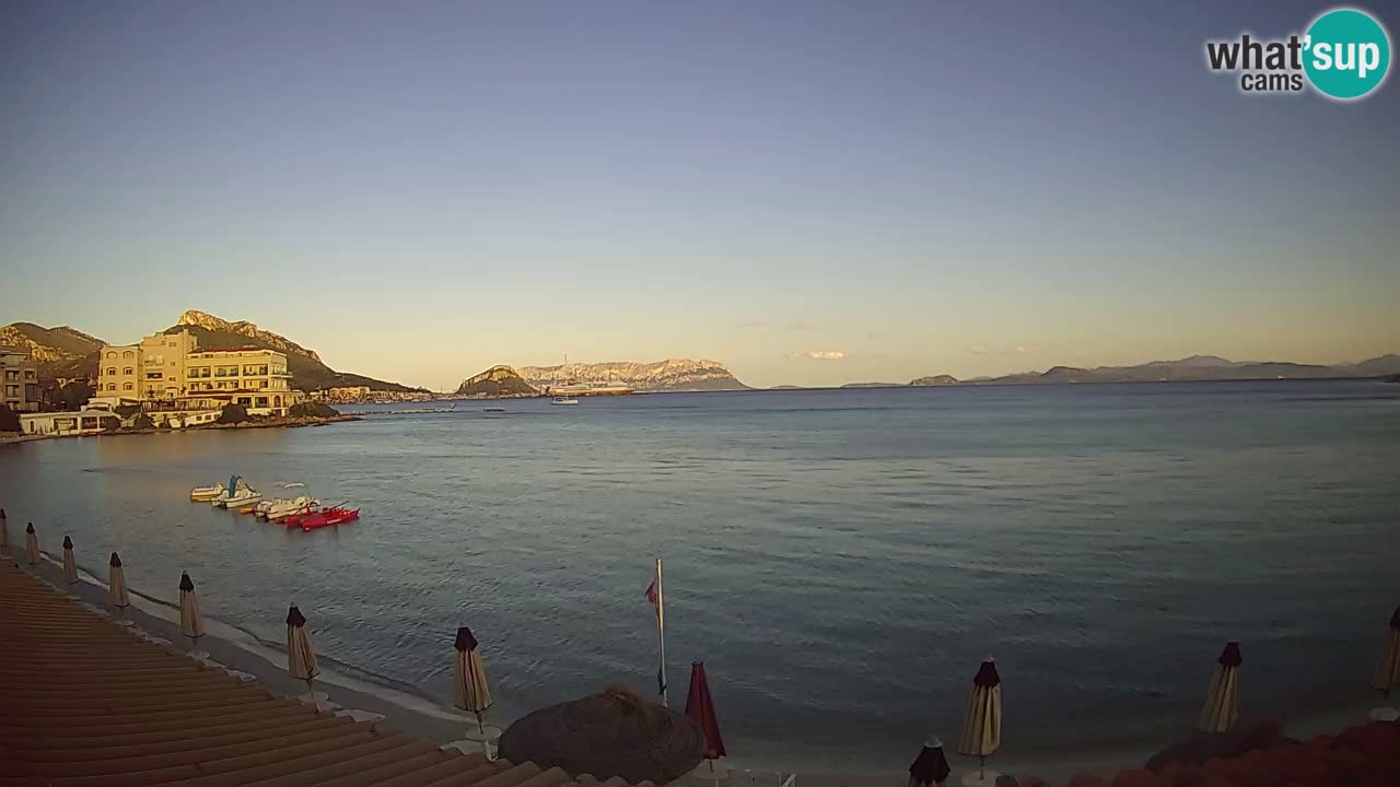 Webcam Terza Spiaggia Golfo Aranci – Vista en directo de la playa