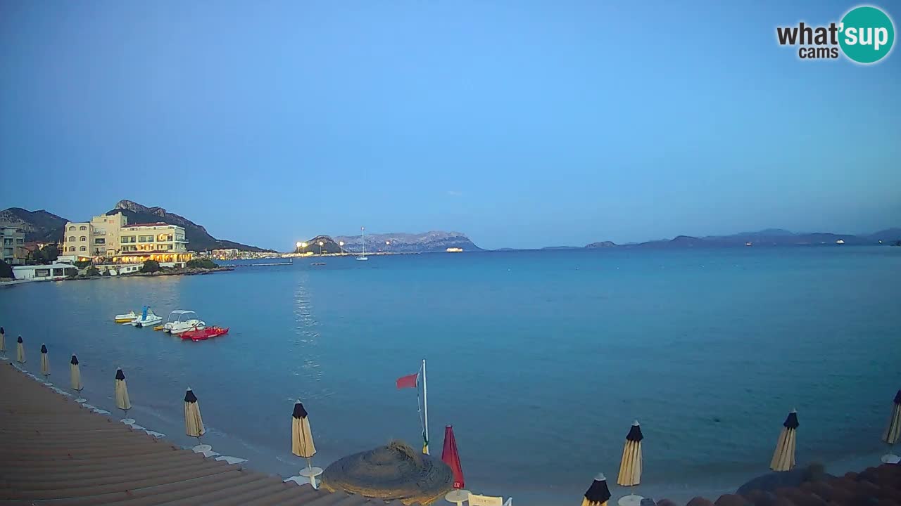 Webcam Terza Spiaggia Golfo Aranci – Liveblick auf den Strand