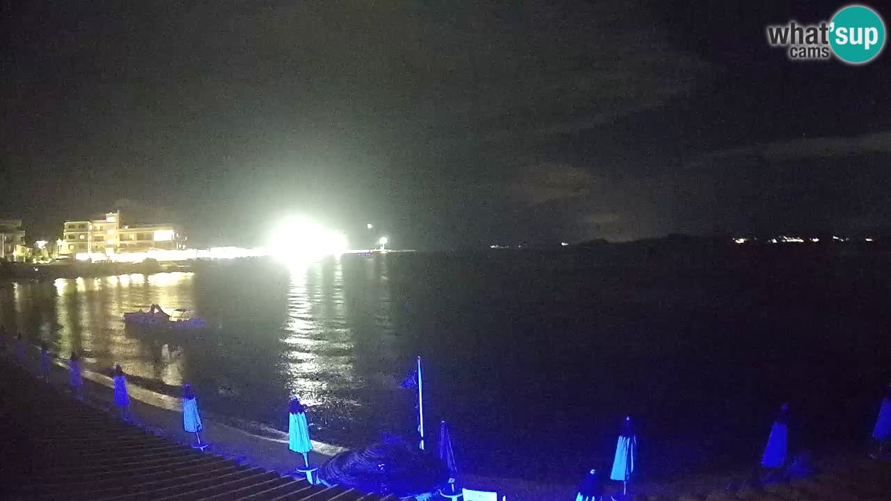 Webcam Terza Spiaggia Golfo Aranci – Vue en direct de la plage