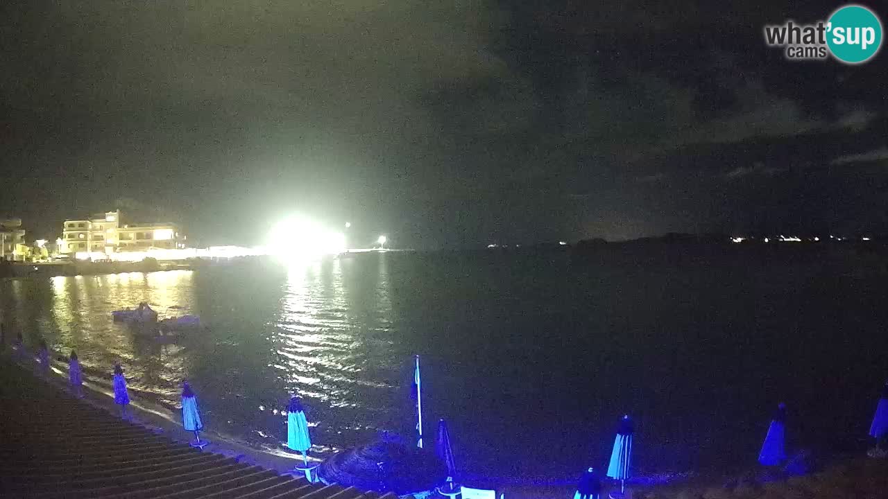 Webcam Terza Spiaggia Golfo Aranci – Liveblick auf den Strand