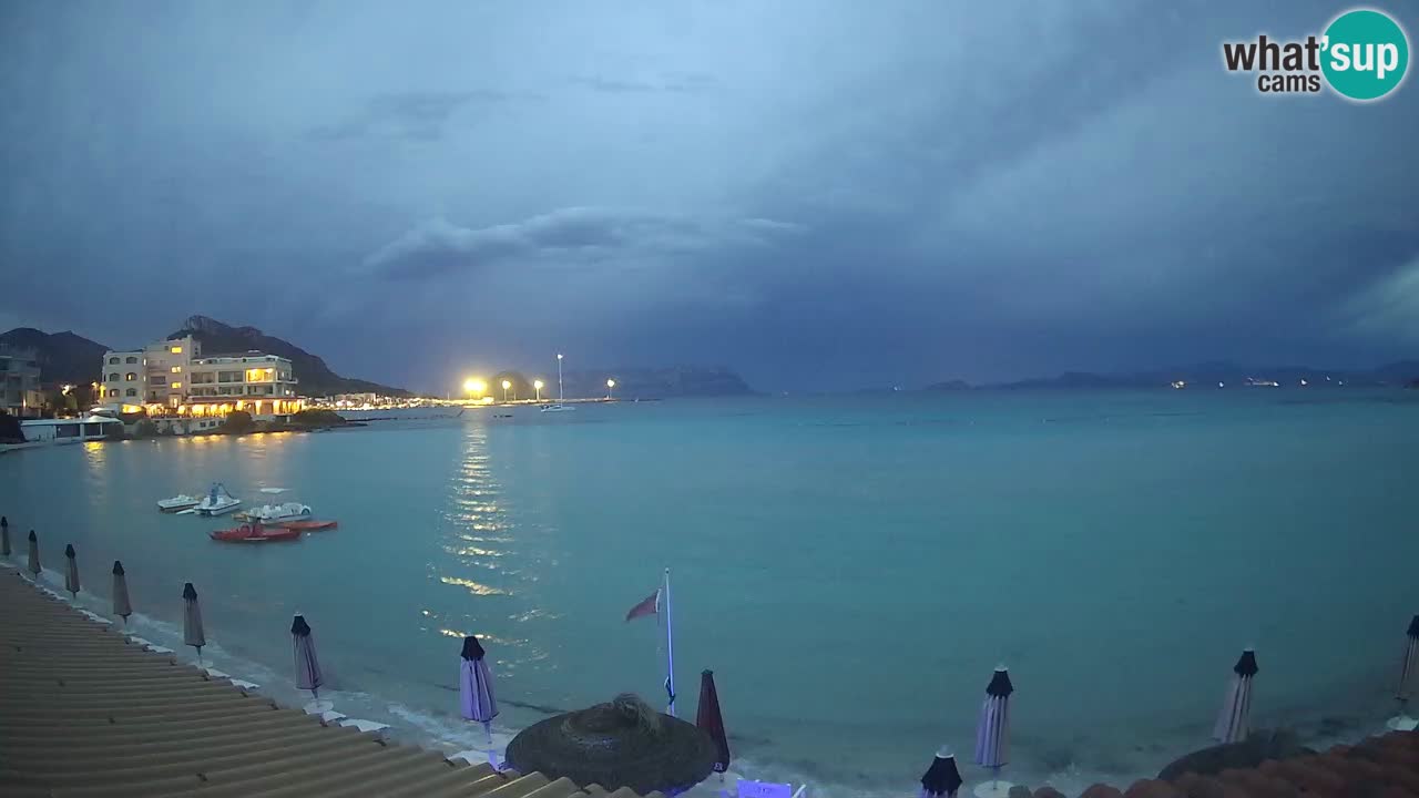 Webcam Terza Spiaggia Golfo Aranci – Vista en directo de la playa