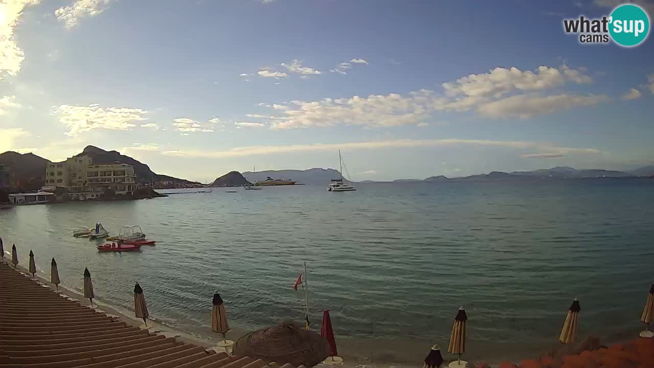 Webcam Terza Spiaggia Golfo Aranci – Vista en directo de la playa