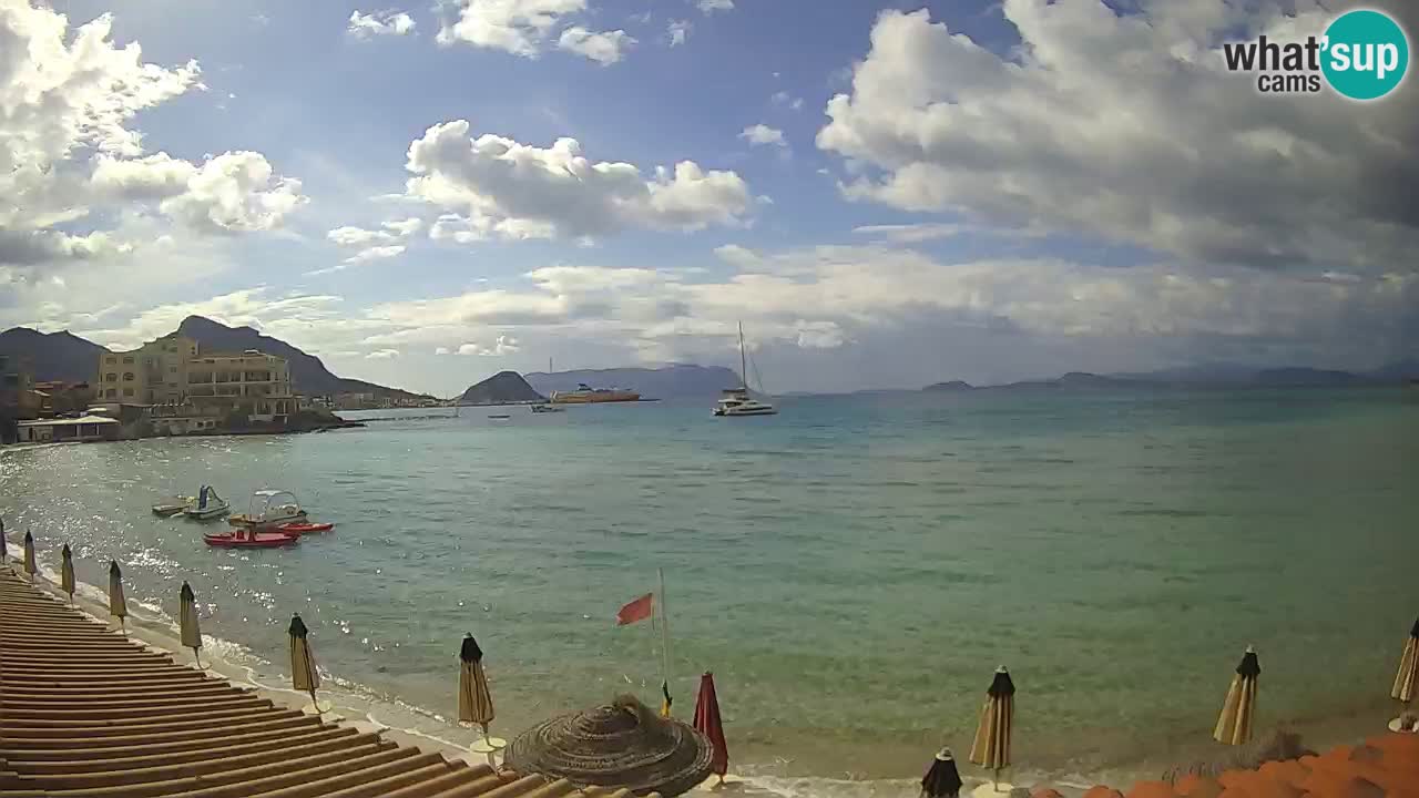Webcam Terza Spiaggia Golfo Aranci – Vista en directo de la playa