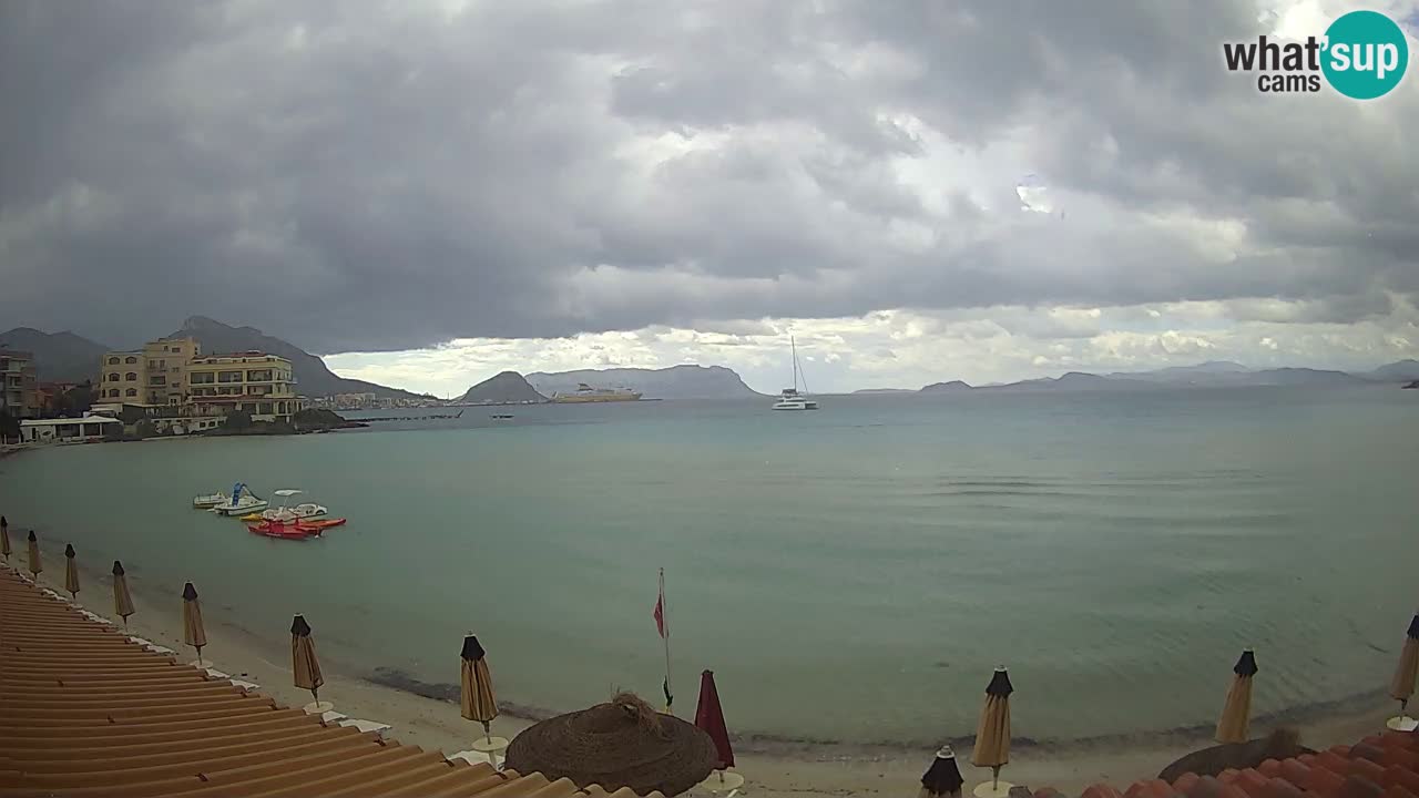 Webcam Terza Spiaggia Golfo Aranci – Vista en directo de la playa