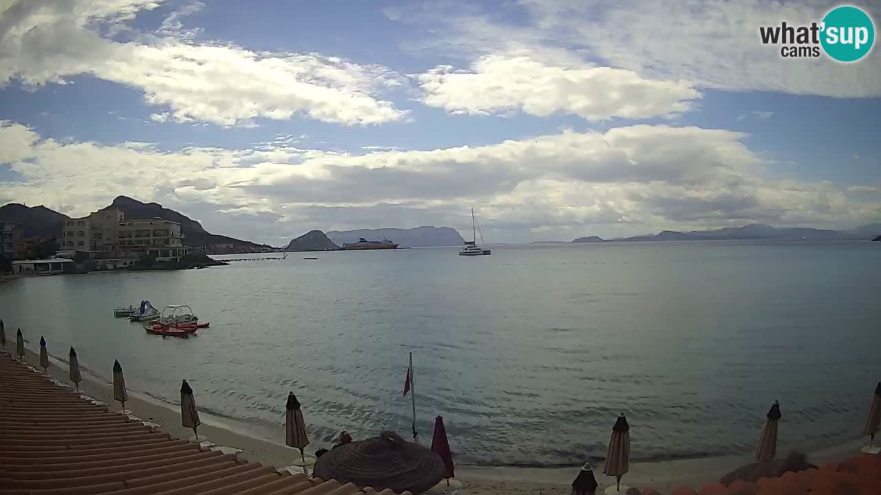 Webcam Terza Spiaggia Golfo Aranci – Vue en direct de la plage