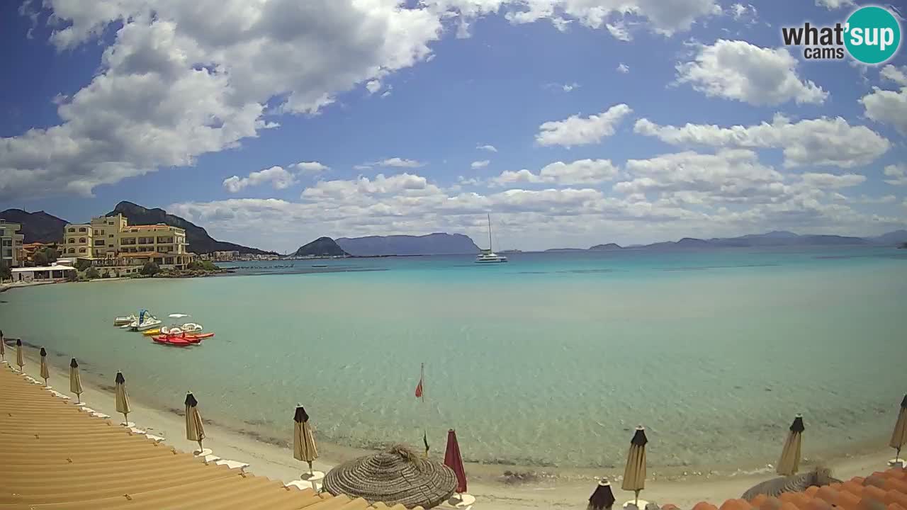 Webcam Terza Spiaggia Golfo Aranci – Vista en directo de la playa