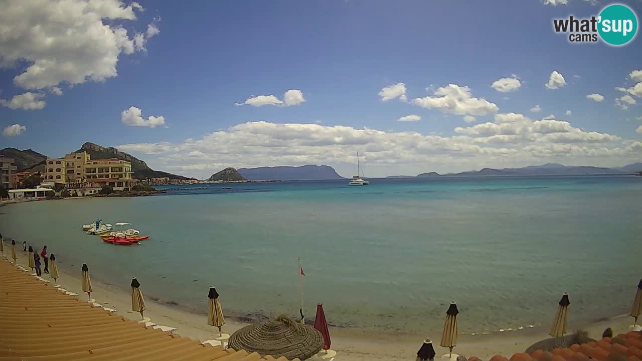 Webcam Terza Spiaggia Golfo Aranci – Liveblick auf den Strand