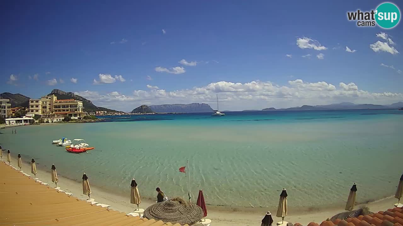 Webcam Terza Spiaggia Golfo Aranci – Liveblick auf den Strand