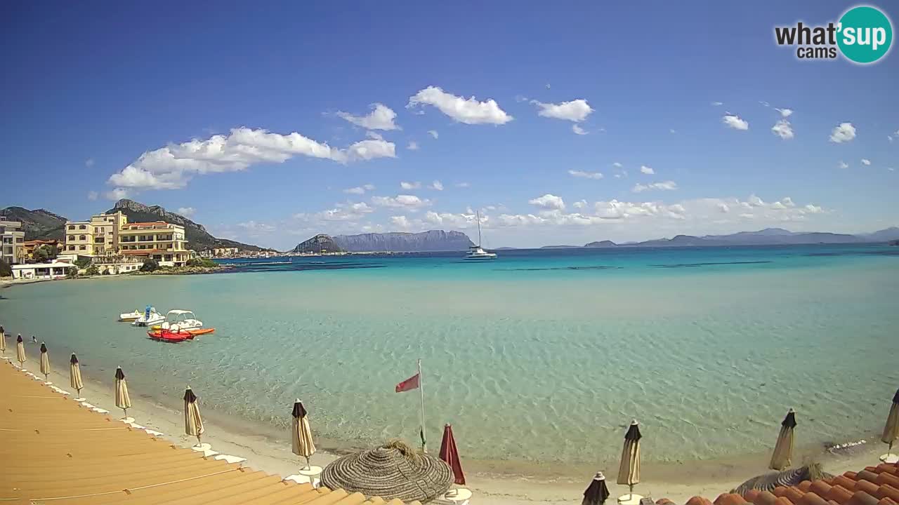 Webcam Terza Spiaggia Golfo Aranci – Liveblick auf den Strand