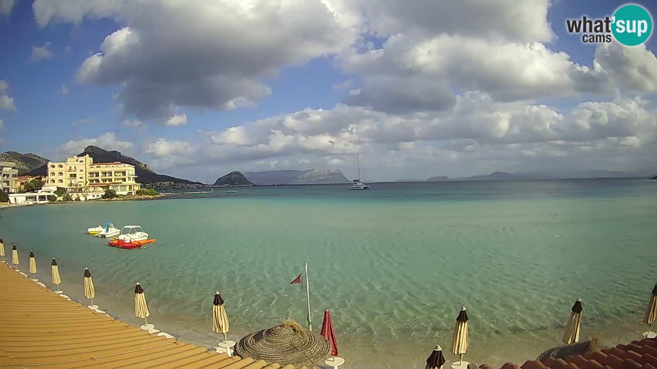 Webcam Terza Spiaggia Golfo Aranci – Liveblick auf den Strand
