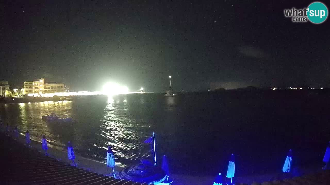 Webcam Terza Spiaggia Golfo Aranci – Vue en direct de la plage
