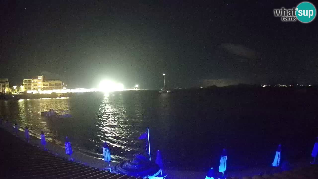 Webcam Terza Spiaggia Golfo Aranci – Liveblick auf den Strand