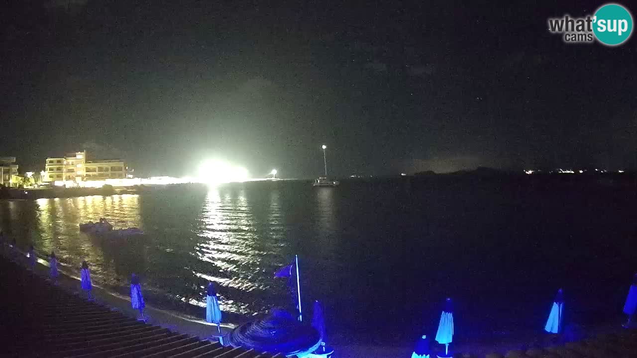 Webcam Terza Spiaggia Golfo Aranci – Liveblick auf den Strand