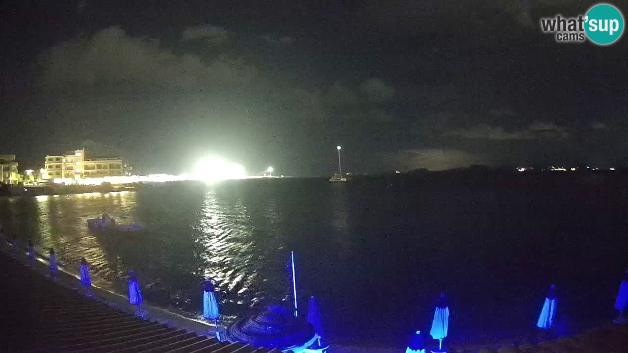 Webcam Terza Spiaggia Golfo Aranci – Liveblick auf den Strand