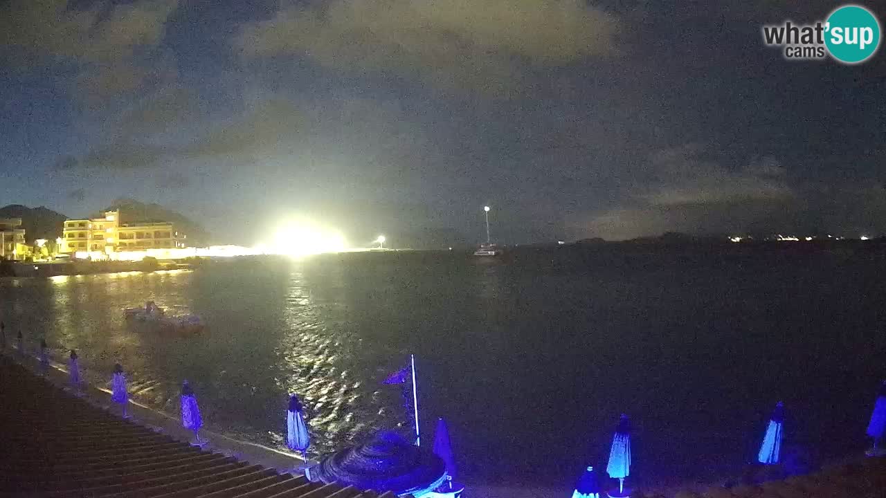 Webcam Terza Spiaggia Golfo Aranci – Vista en directo de la playa
