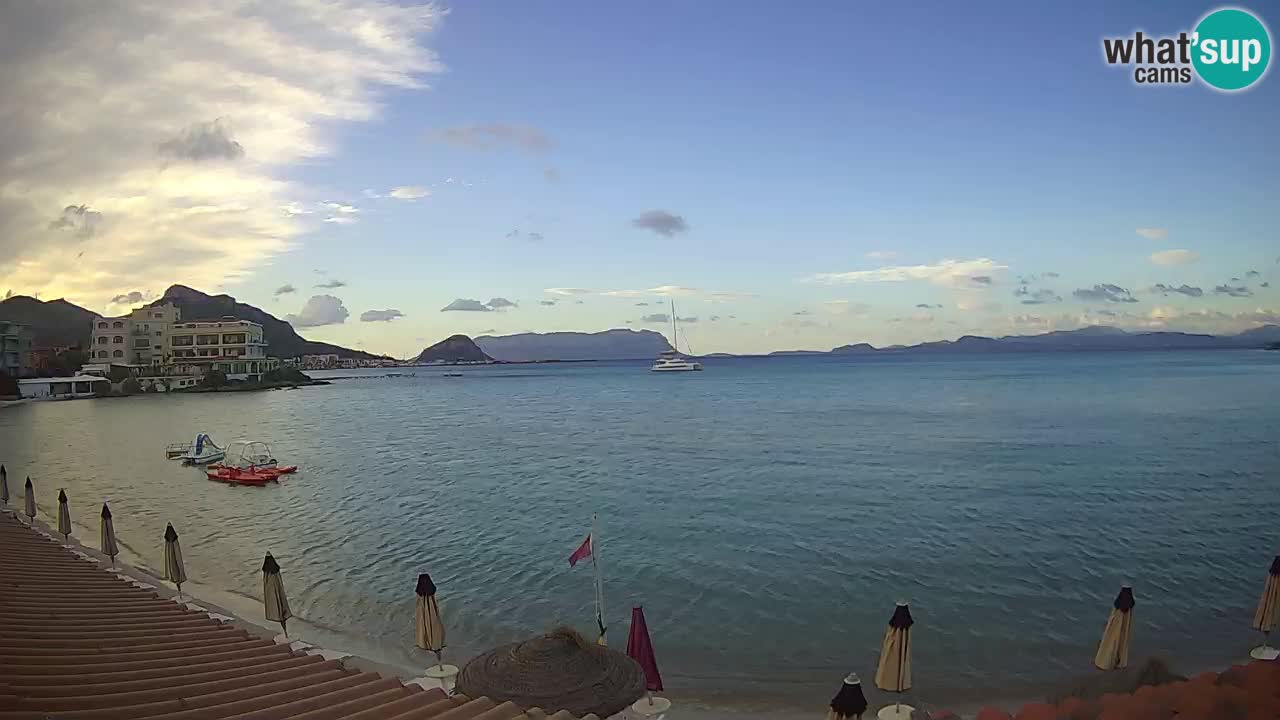Webcam Terza Spiaggia Golfo Aranci – Vista en directo de la playa