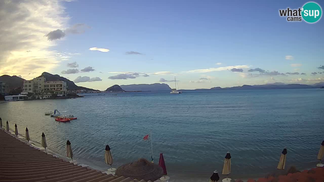 Webcam Terza Spiaggia Golfo Aranci – Vista en directo de la playa