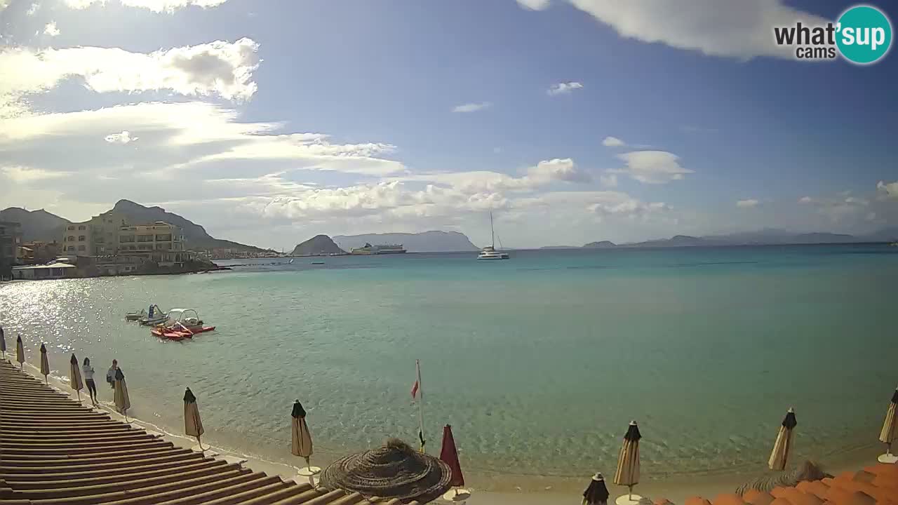 Web kamera Terza Spiaggia Golfo Aranci – Pogled uživo na plažu