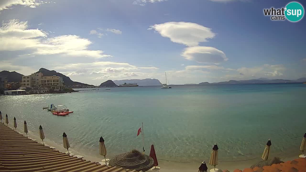 Webcam Terza Spiaggia Golfo Aranci – Vista en directo de la playa