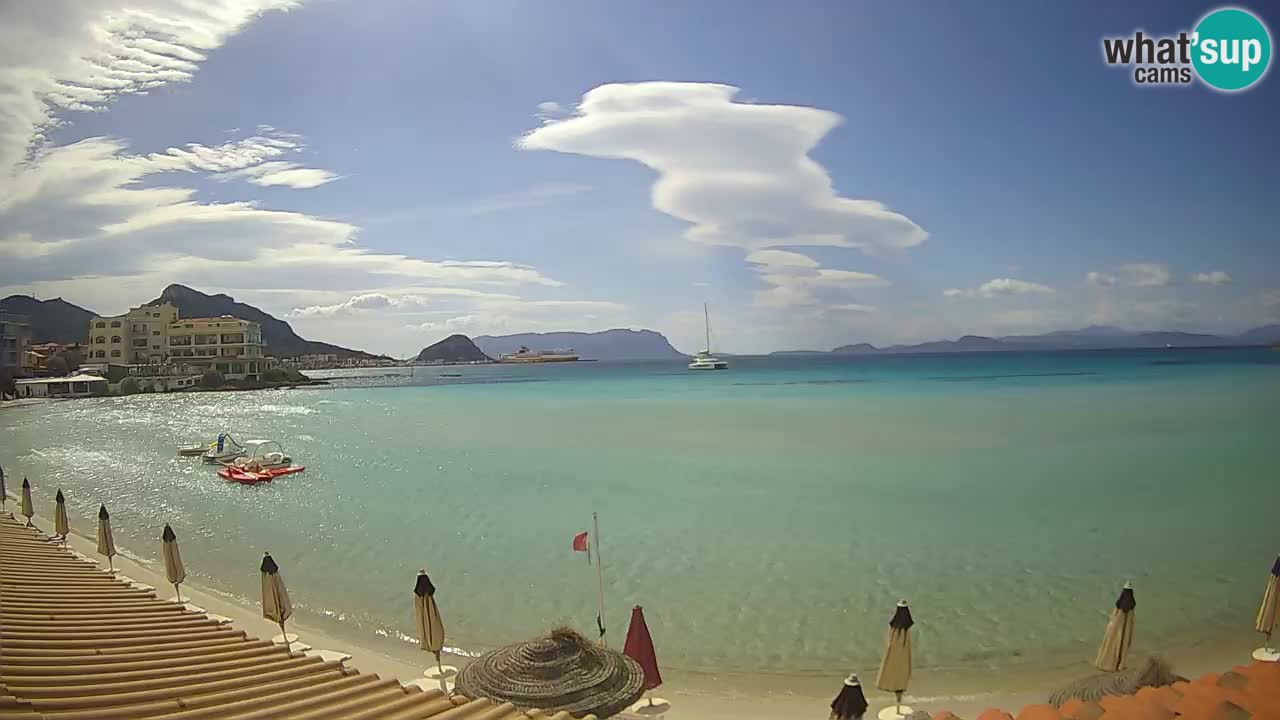 Webcam Terza Spiaggia Golfo Aranci – Vista mare in diretta