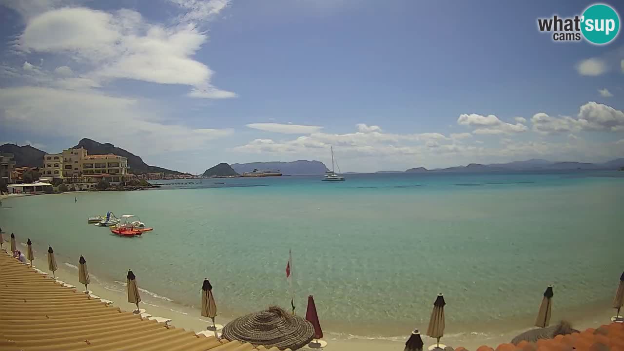 Webcam Terza Spiaggia Golfo Aranci – Liveblick auf den Strand