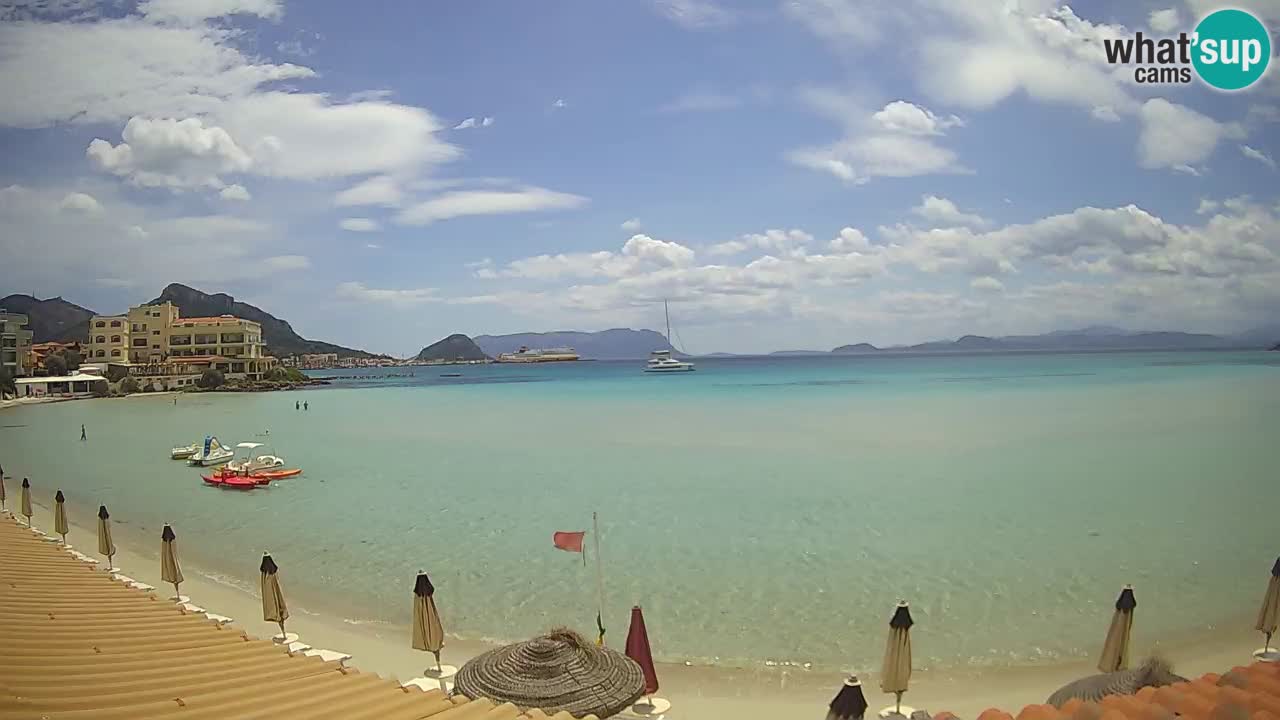 Webcam Terza Spiaggia Golfo Aranci – Liveblick auf den Strand