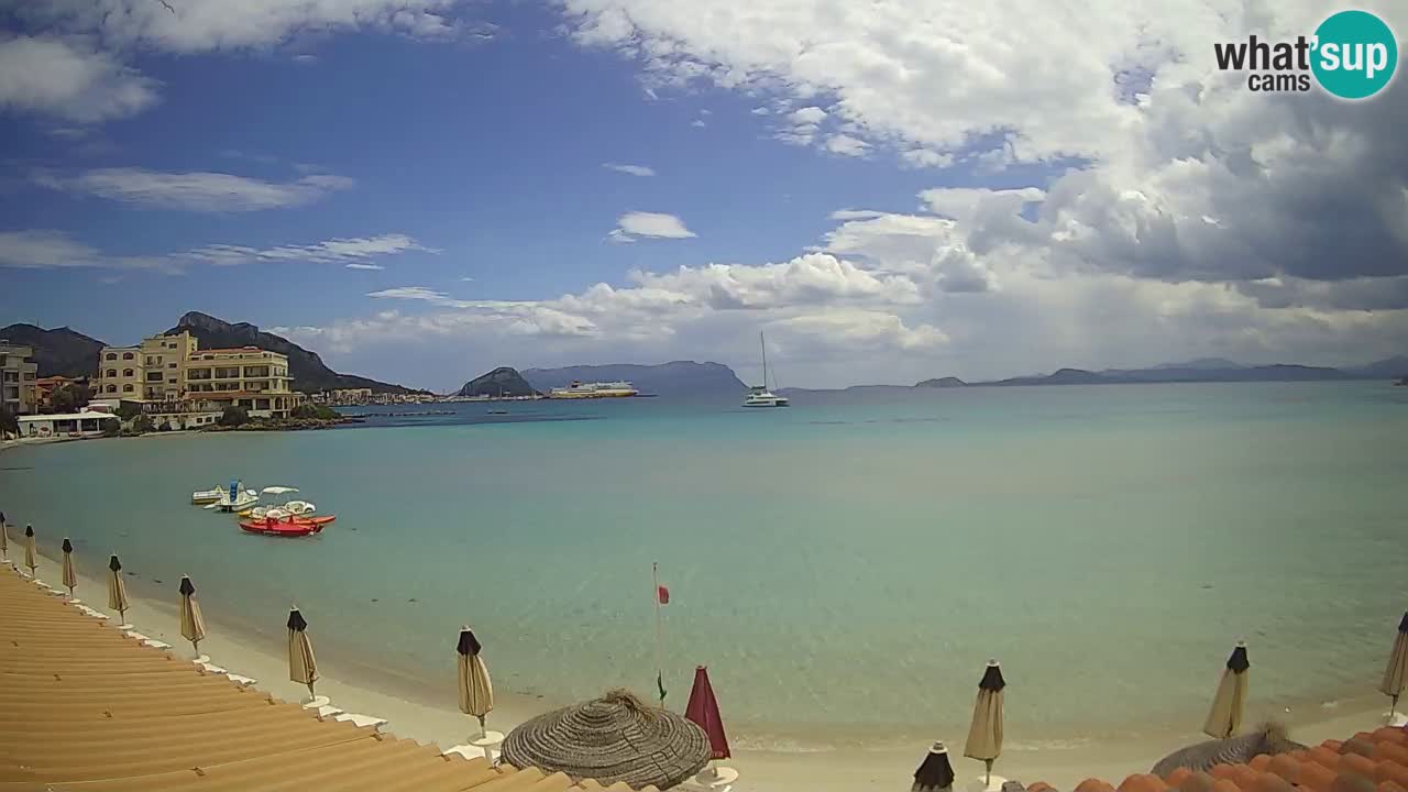 Webcam Terza Spiaggia Golfo Aranci – Liveblick auf den Strand
