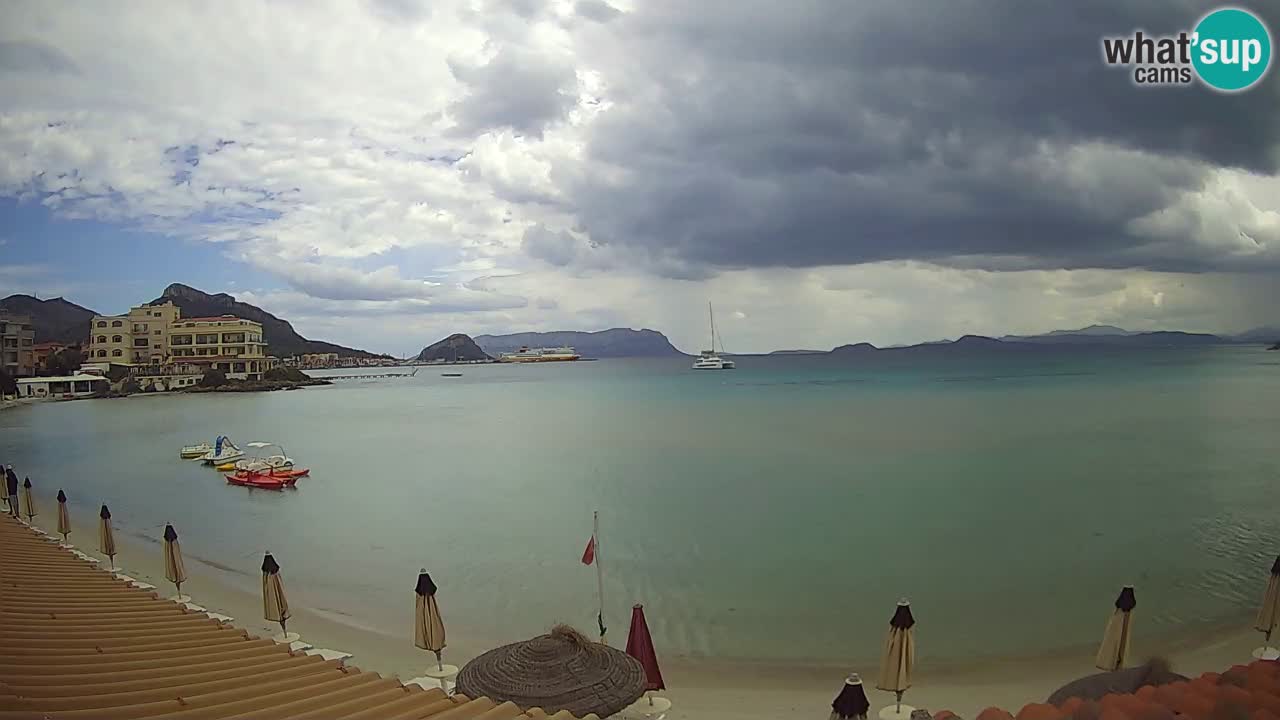 Webcam Terza Spiaggia Golfo Aranci – Liveblick auf den Strand