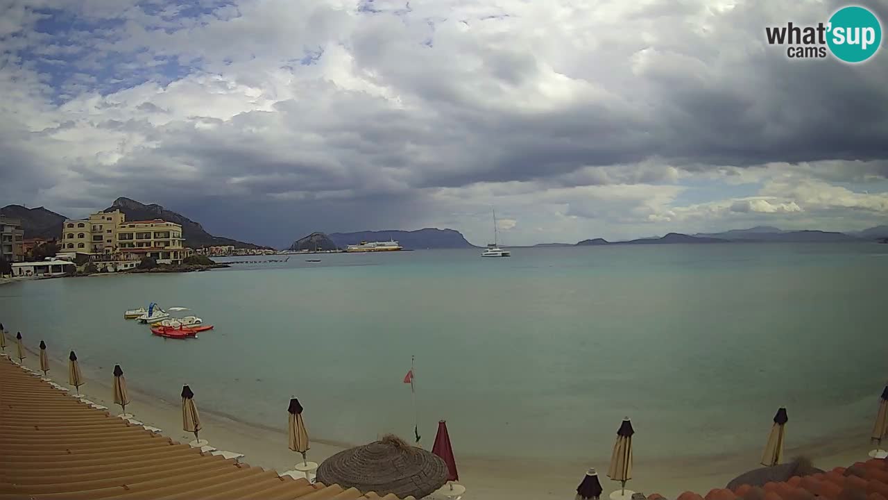Webcam Terza Spiaggia Golfo Aranci – Liveblick auf den Strand