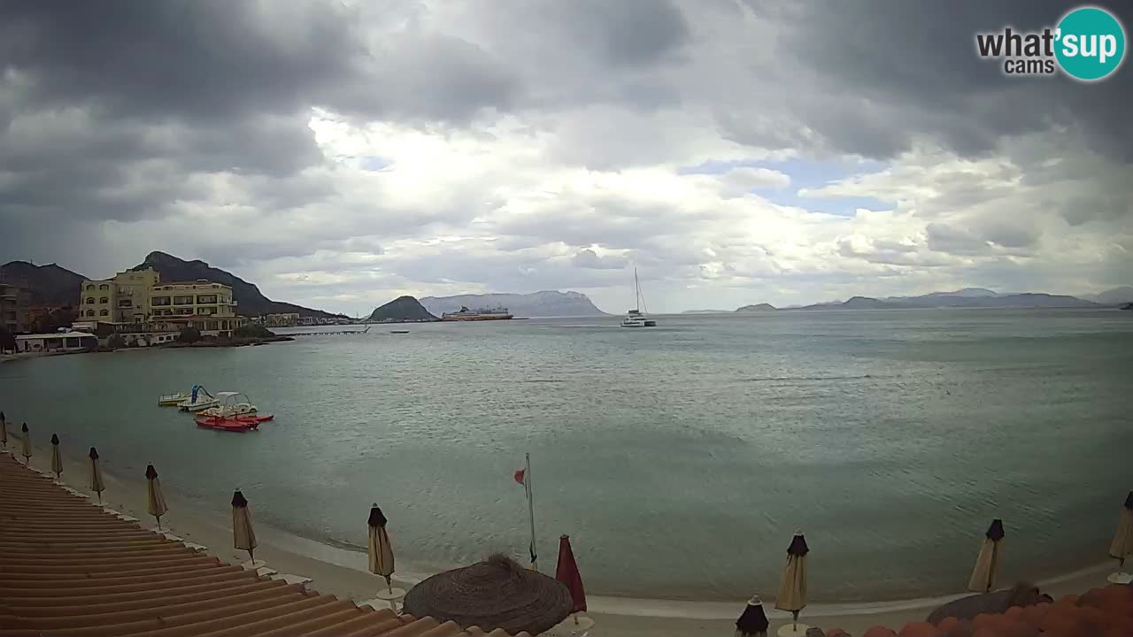 Webcam Terza Spiaggia Golfo Aranci – Liveblick auf den Strand