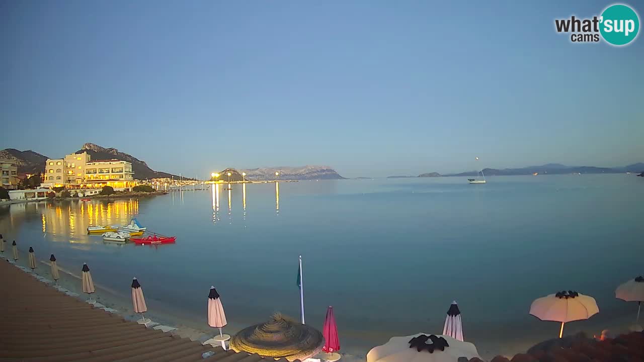 Webcam Terza Spiaggia Golfo Aranci – Liveblick auf den Strand
