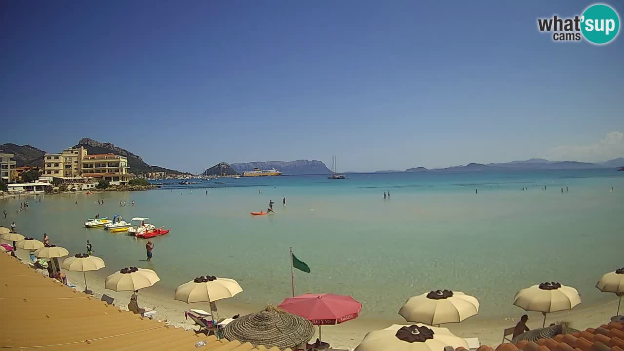 Web kamera Terza Spiaggia Golfo Aranci – Pogled uživo na plažu