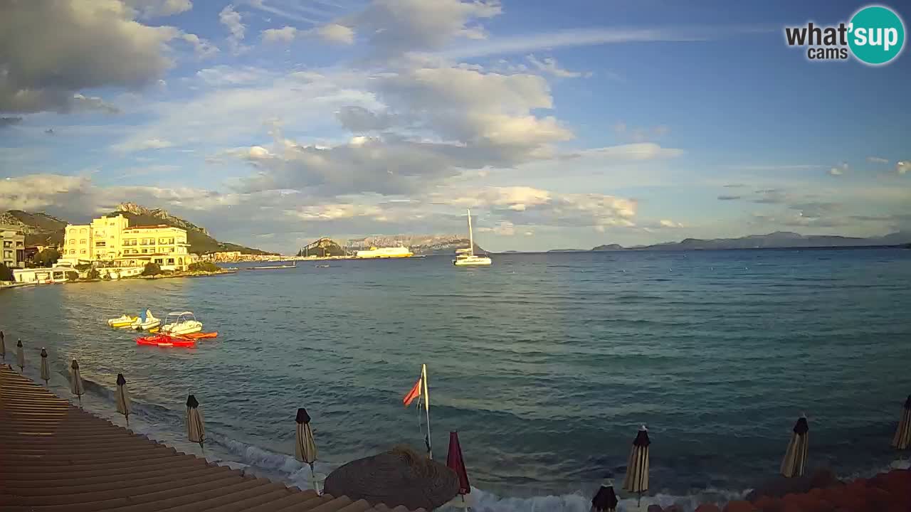 Webcam Terza Spiaggia Golfo Aranci – Vista mare in diretta