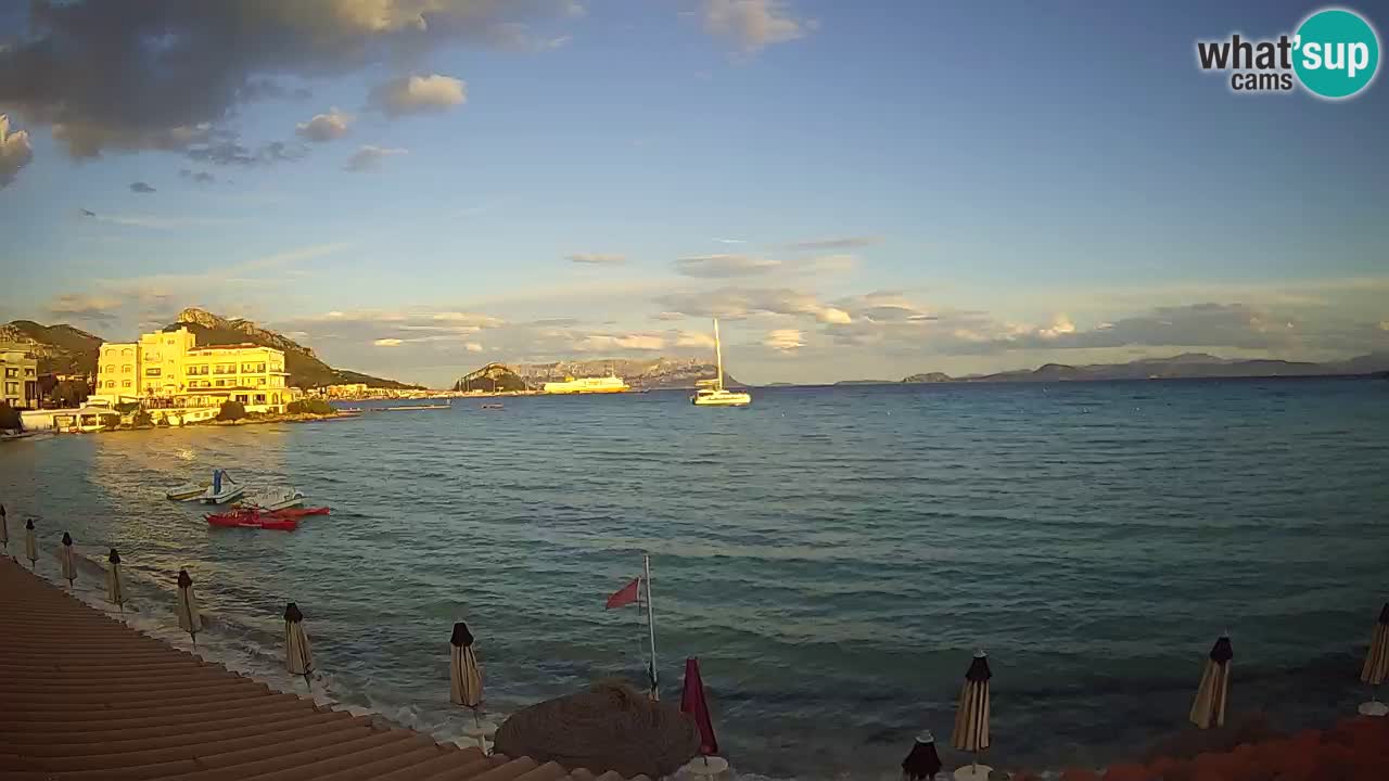 Webcam Terza Spiaggia Golfo Aranci – Vista en directo de la playa
