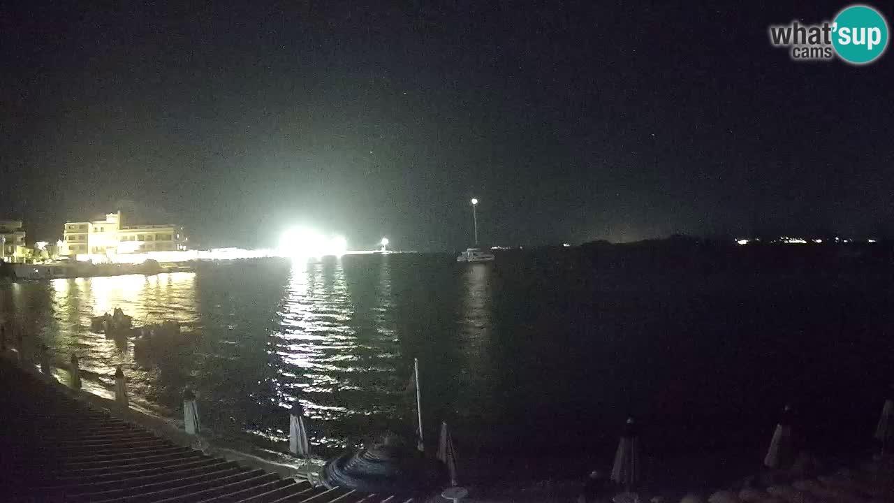Webcam Terza Spiaggia Golfo Aranci – Liveblick auf den Strand