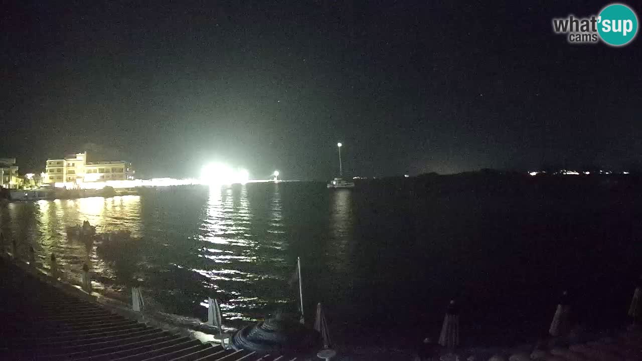 Webcam Terza Spiaggia Golfo Aranci – Liveblick auf den Strand