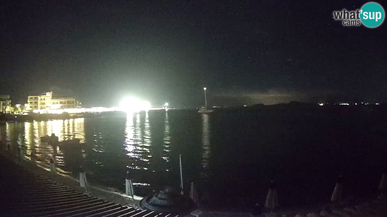 Webcam Terza Spiaggia Golfo Aranci – Liveblick auf den Strand